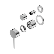 Nero Dolce Diverter Mixer Separate Back Plate Trim Kits Only, Chrome