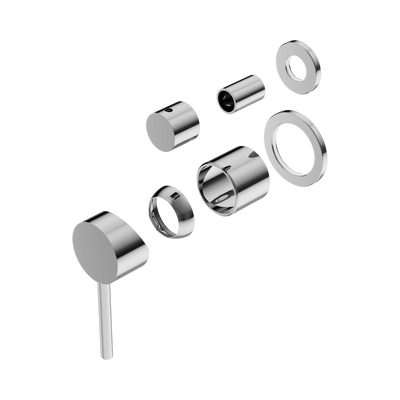 Nero Dolce Shower Mixer With Diverter Separate Back Plate Trim Kits Only, Chrome
