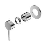 Nero Dolce Wall/Shower Mixer Trim Kits Only, Chrome