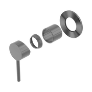 Nero Dolce Wall/Shower Mixer Trim Kits Only, Gun Metal