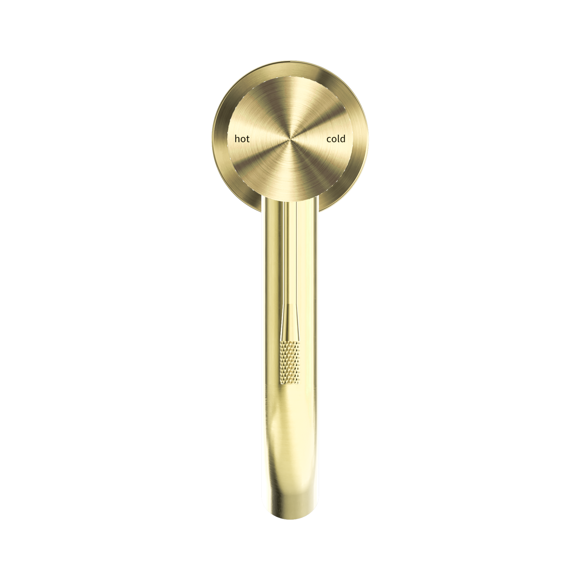 Nero Opal Basin Mixer, Brushed Gold