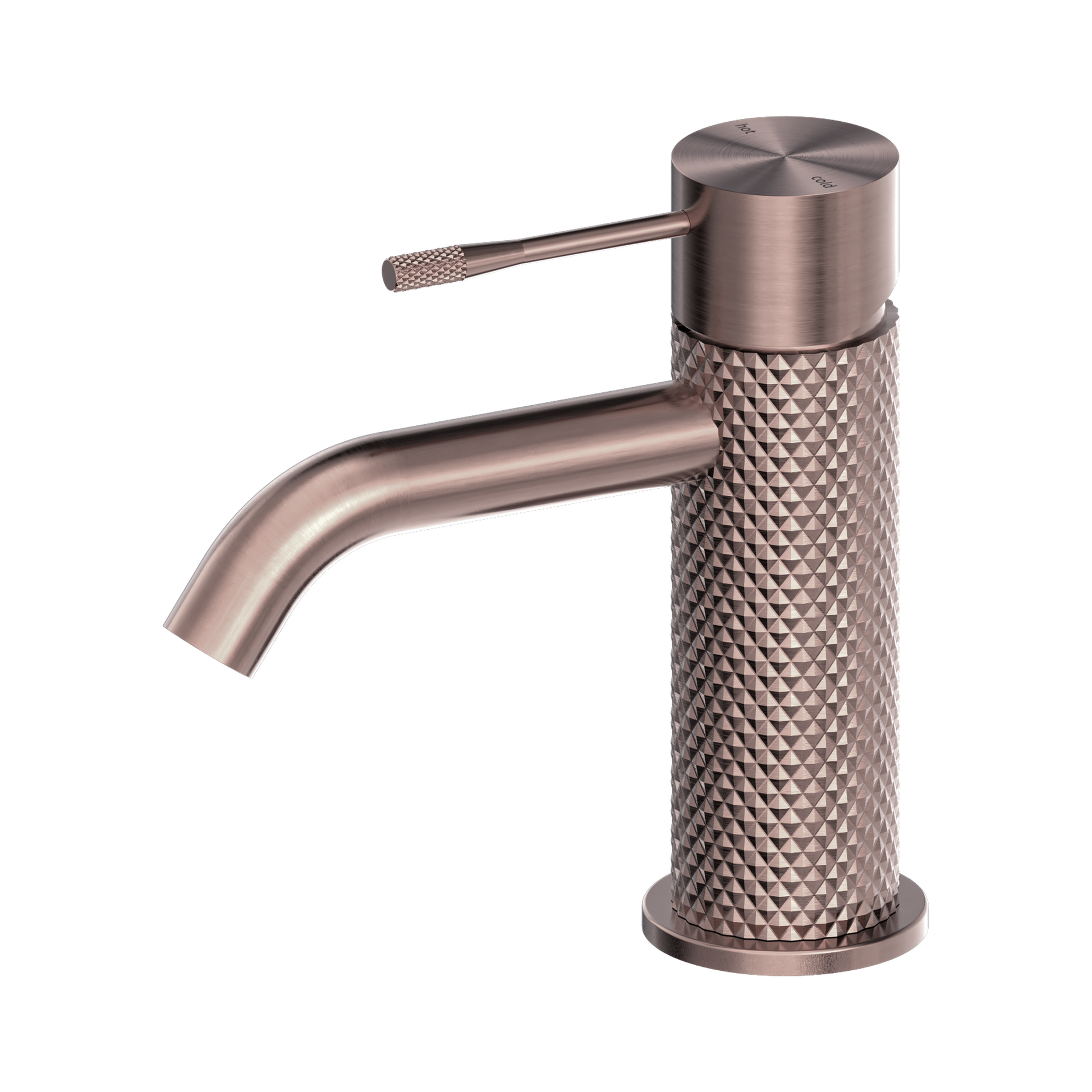 Nero Opal Basin Mixer, Brushed Bronze