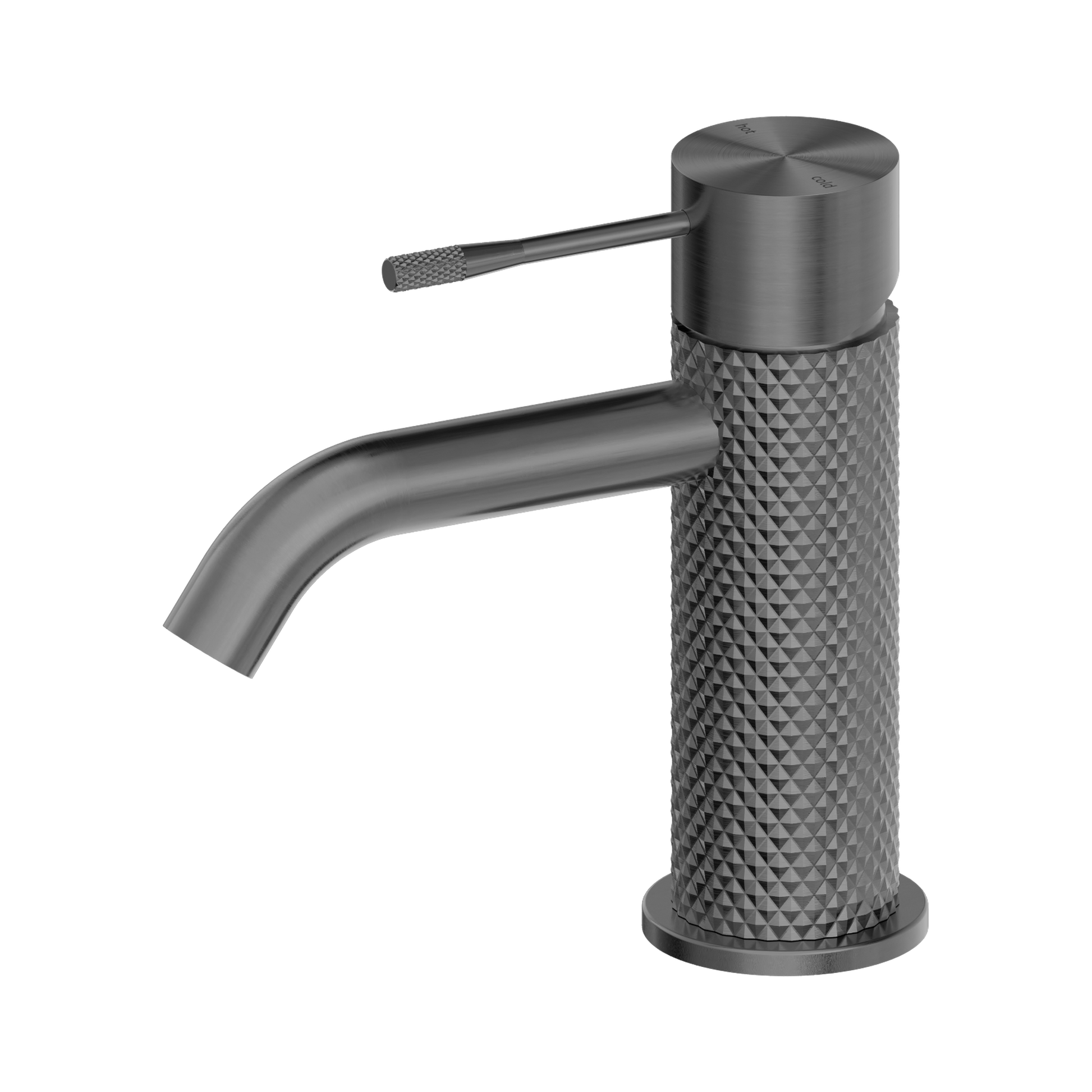 Nero Opal Basin Mixer, Graphite