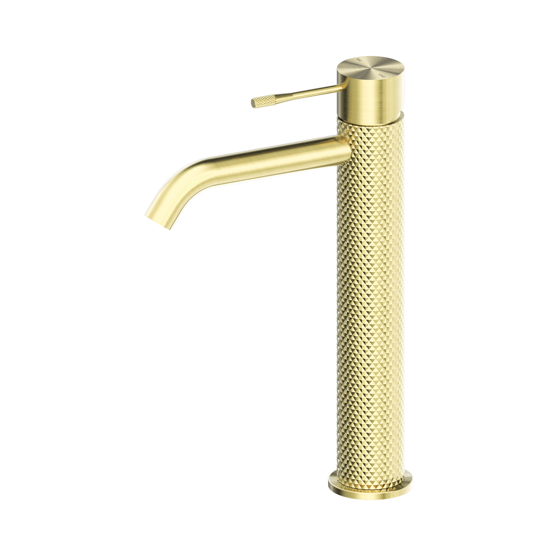 Nero Opal Tall Basin Mixer, Brushed Gold