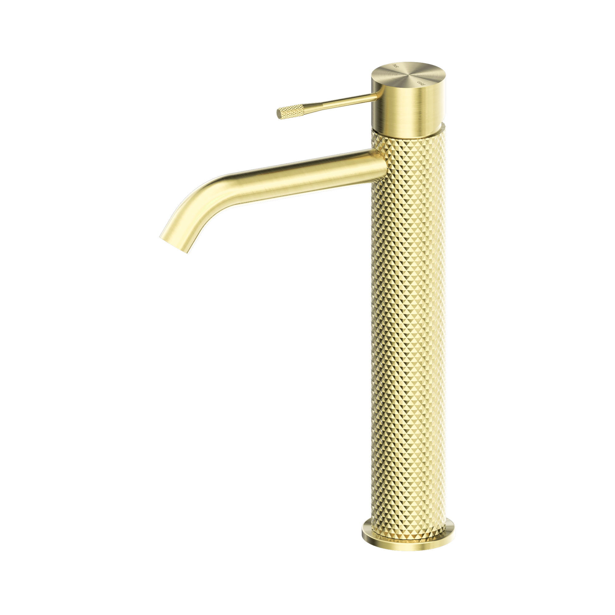 Nero Opal Tall Basin Mixer, Brushed Gold