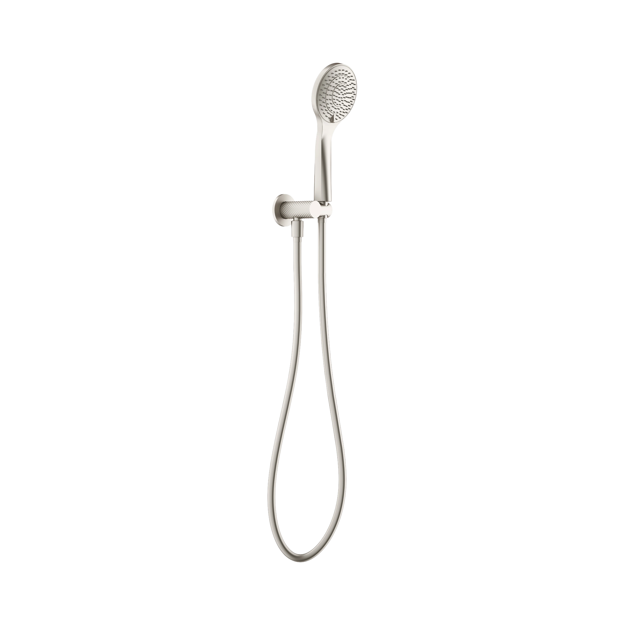 Nero Opal Shower On Bracket With Air Shower, Brushed Nickel