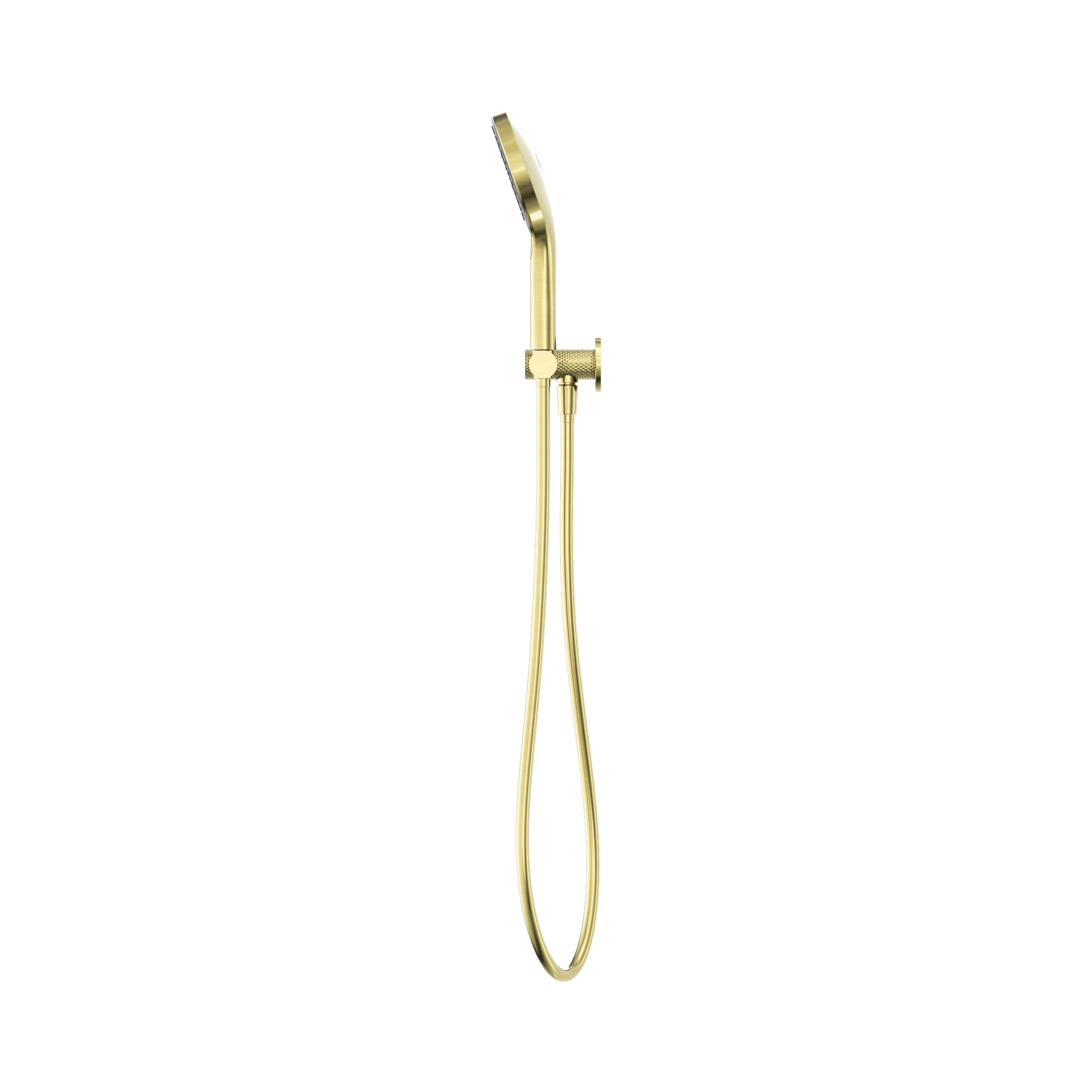 Nero Opal Shower On Bracket With Air Shower II, Brushed Gold