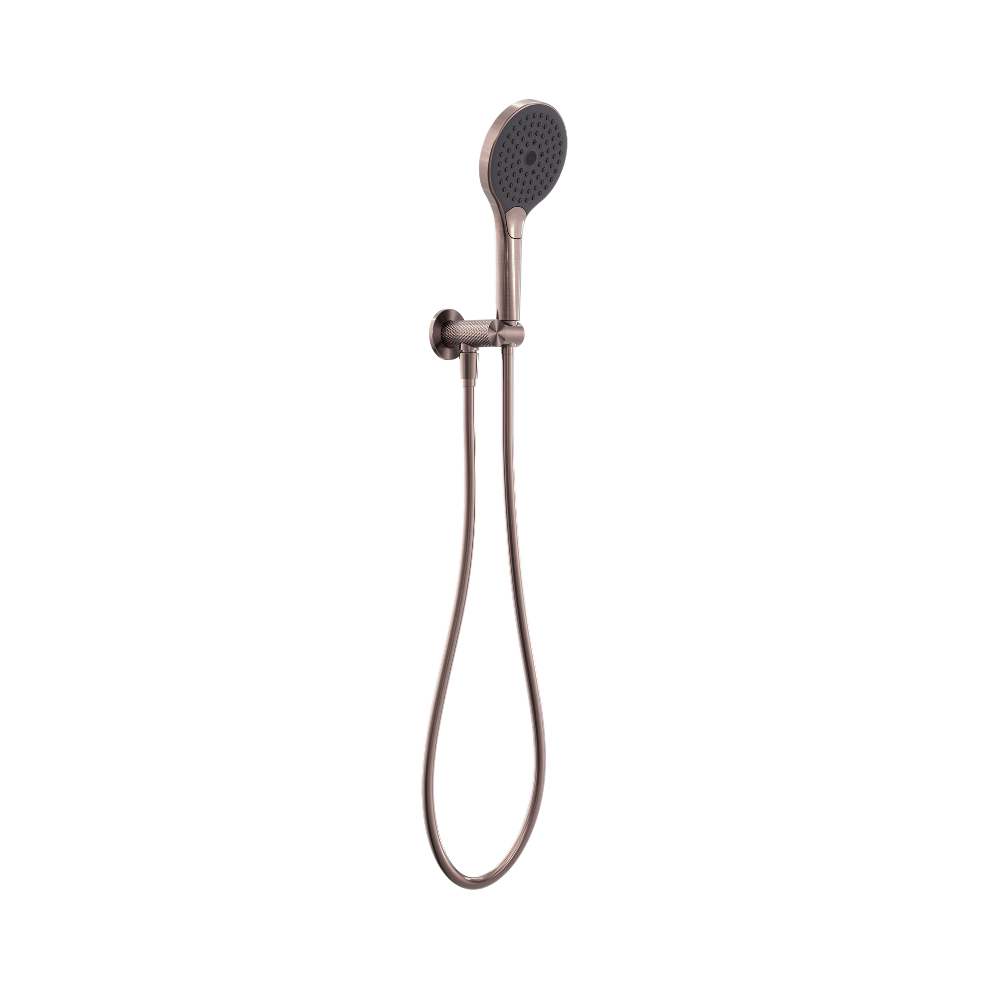 Nero Opal Shower On Bracket With Air Shower II, Brushed Bronze