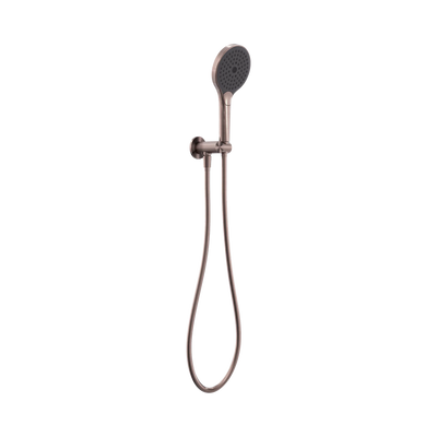 Nero Opal Shower On Bracket With Air Shower II, Brushed Bronze