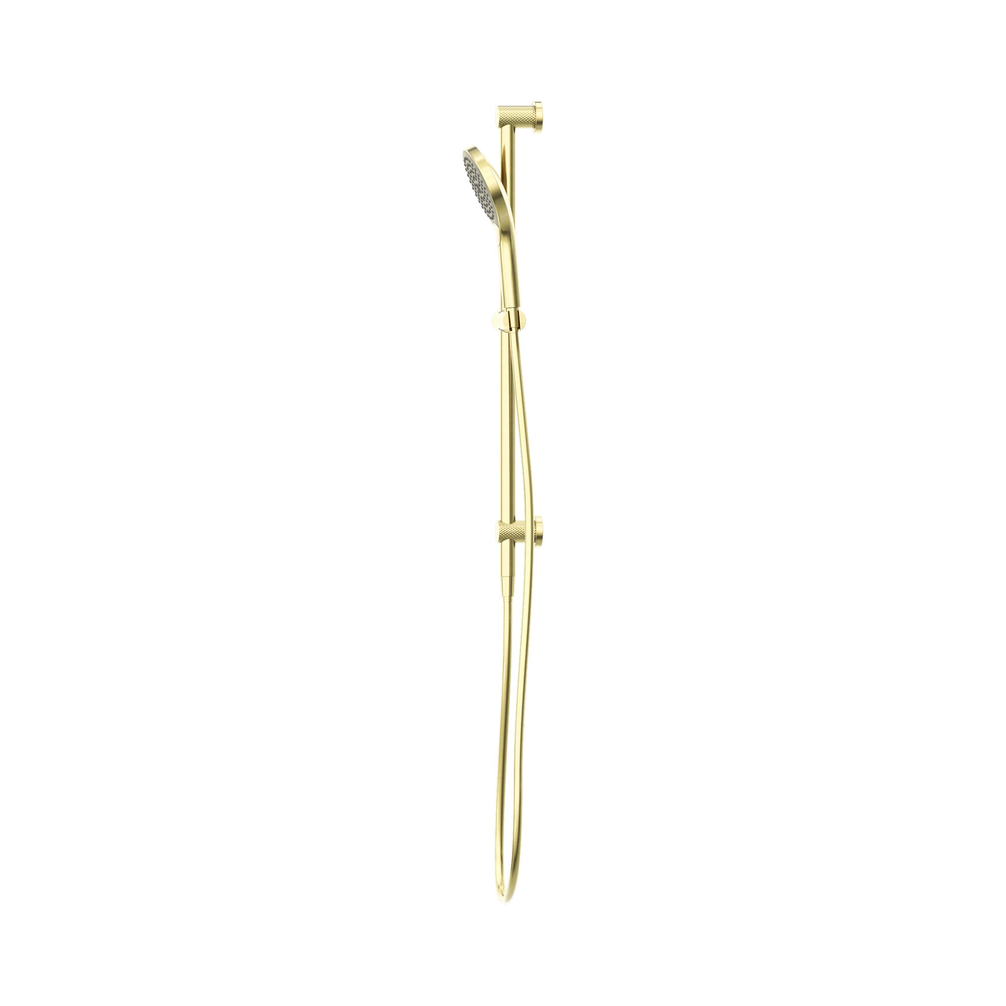 Nero Opal Shower Rail With Air Shower II, Brushed Gold