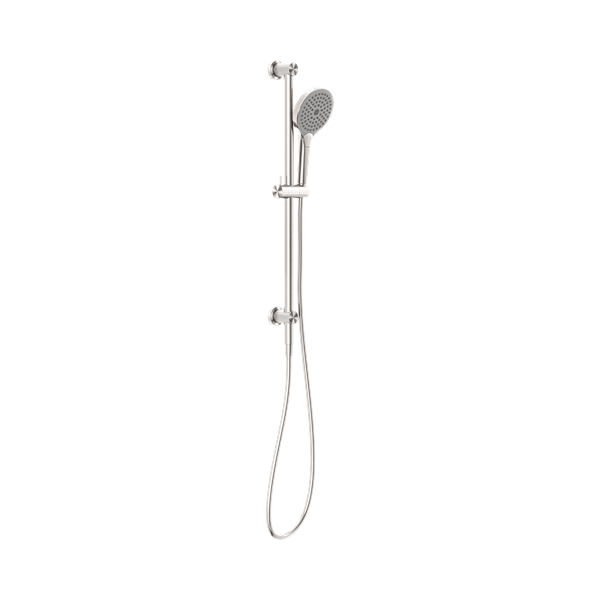 Nero Opal Shower Rail With Air Shower II, Brushed Nickel