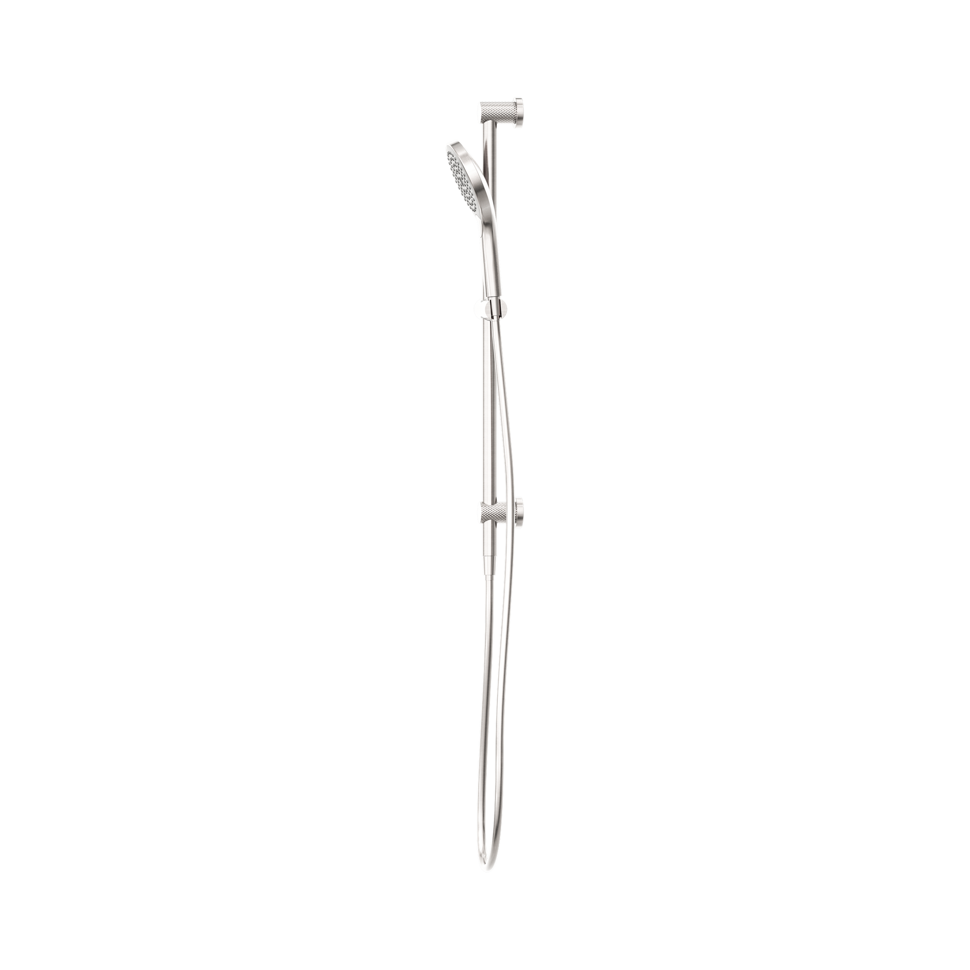 Nero Opal Shower Rail With Air Shower II, Brushed Nickel