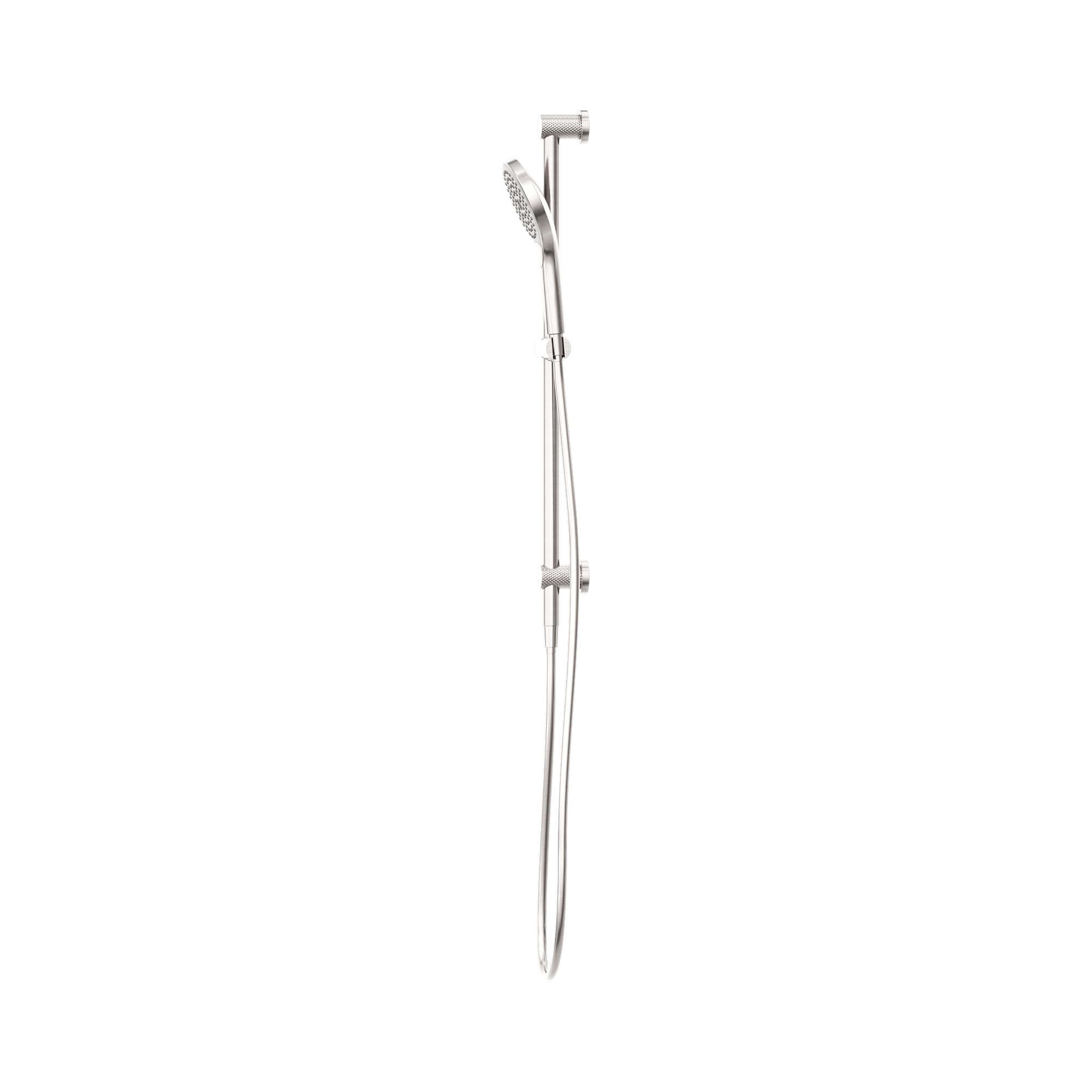Nero Opal Shower Rail With Air Shower II, Brushed Nickel