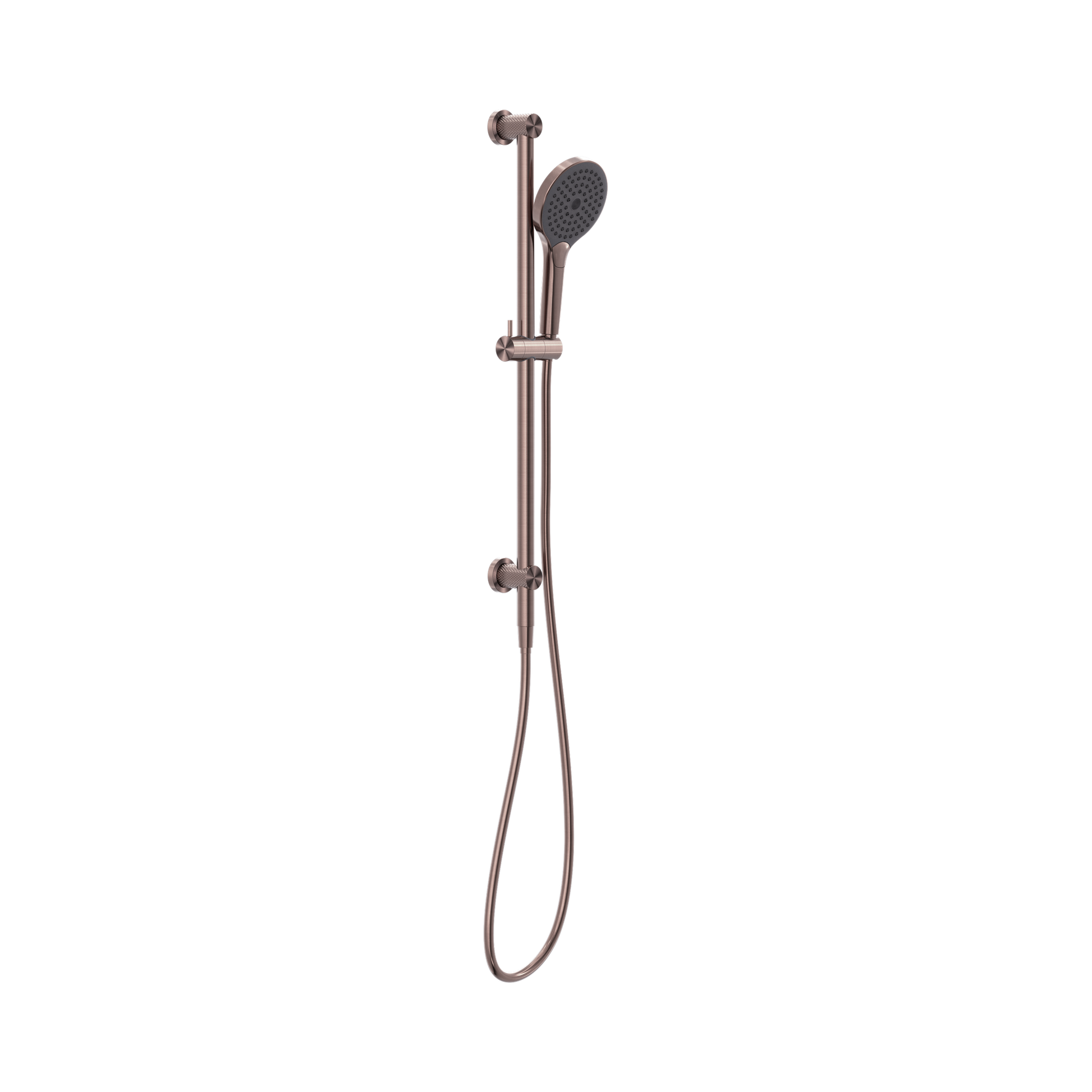 Nero Opal Shower Rail With Air Shower II, Brushed Bronze