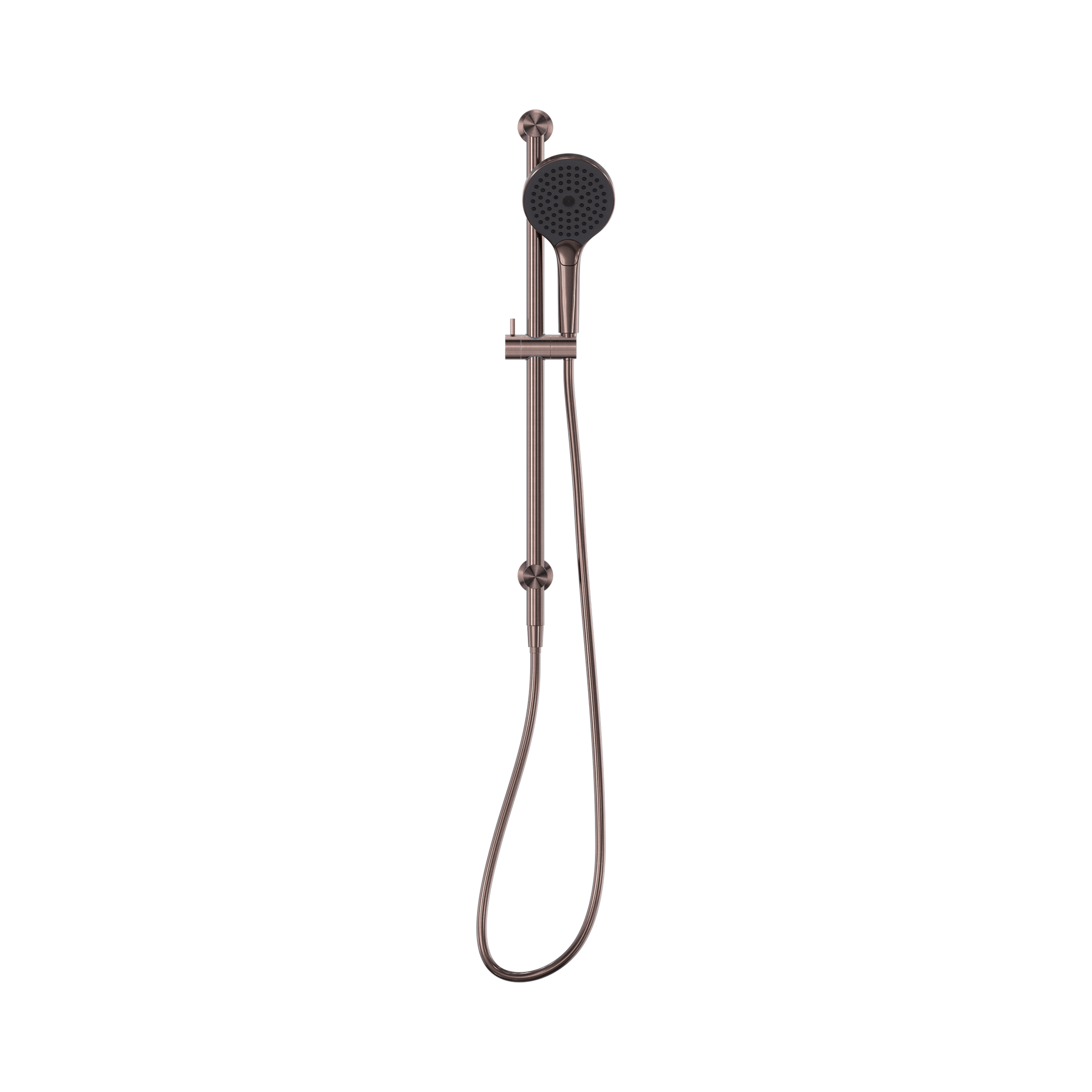 Nero Opal Shower Rail With Air Shower II, Brushed Bronze