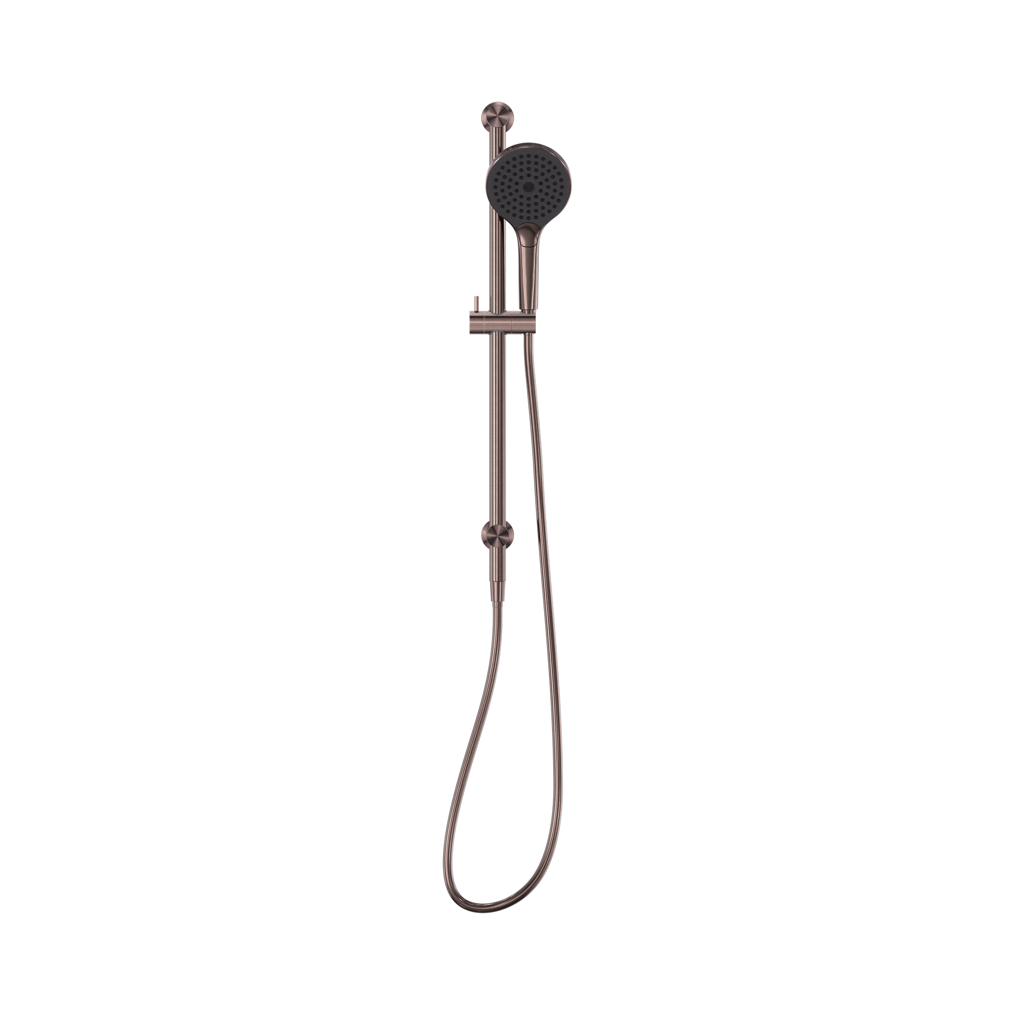 Nero Opal Shower Rail With Air Shower II, Brushed Bronze