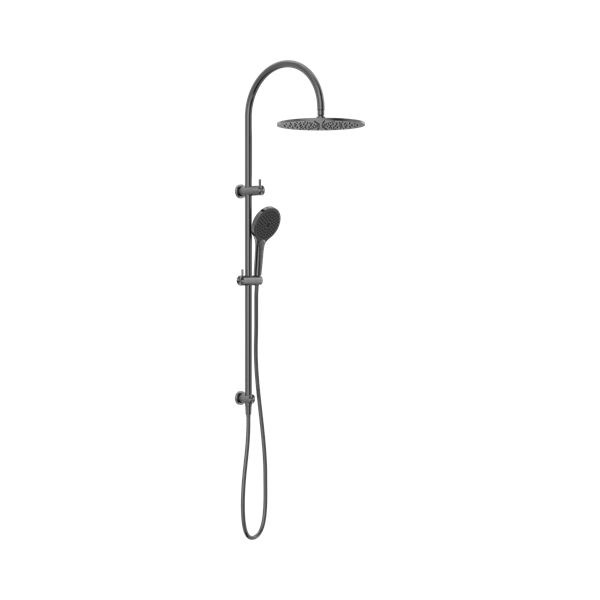 Nero Opal Twin Shower With Air Shower II, Graphite