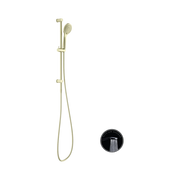 Nero Opal Shower Rail With Air Shower, Brushed Gold