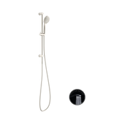 Nero Opal Shower Rail With Air Shower, Brushed Nickel