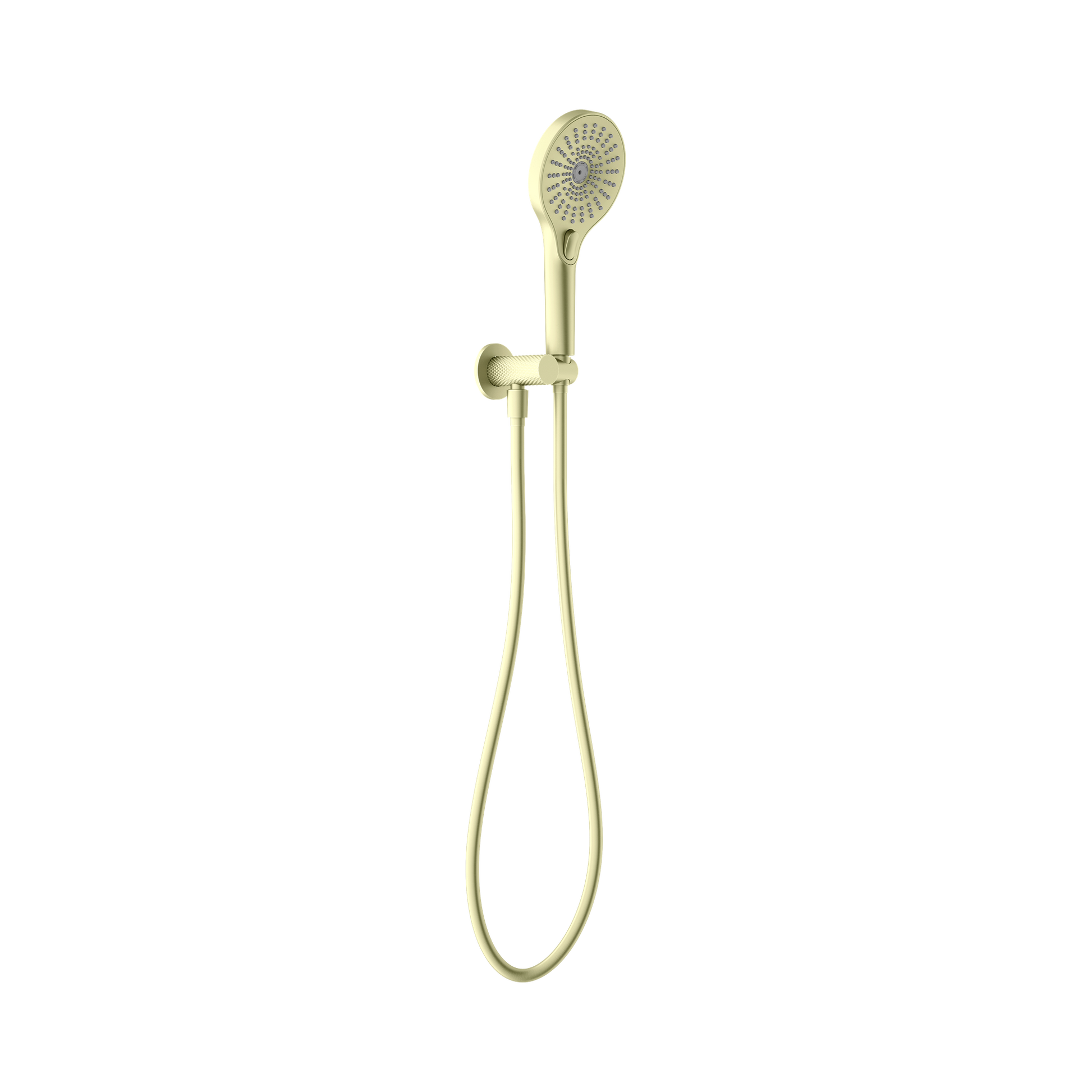 Nero Opal Shower On Bracket, Brushed Gold