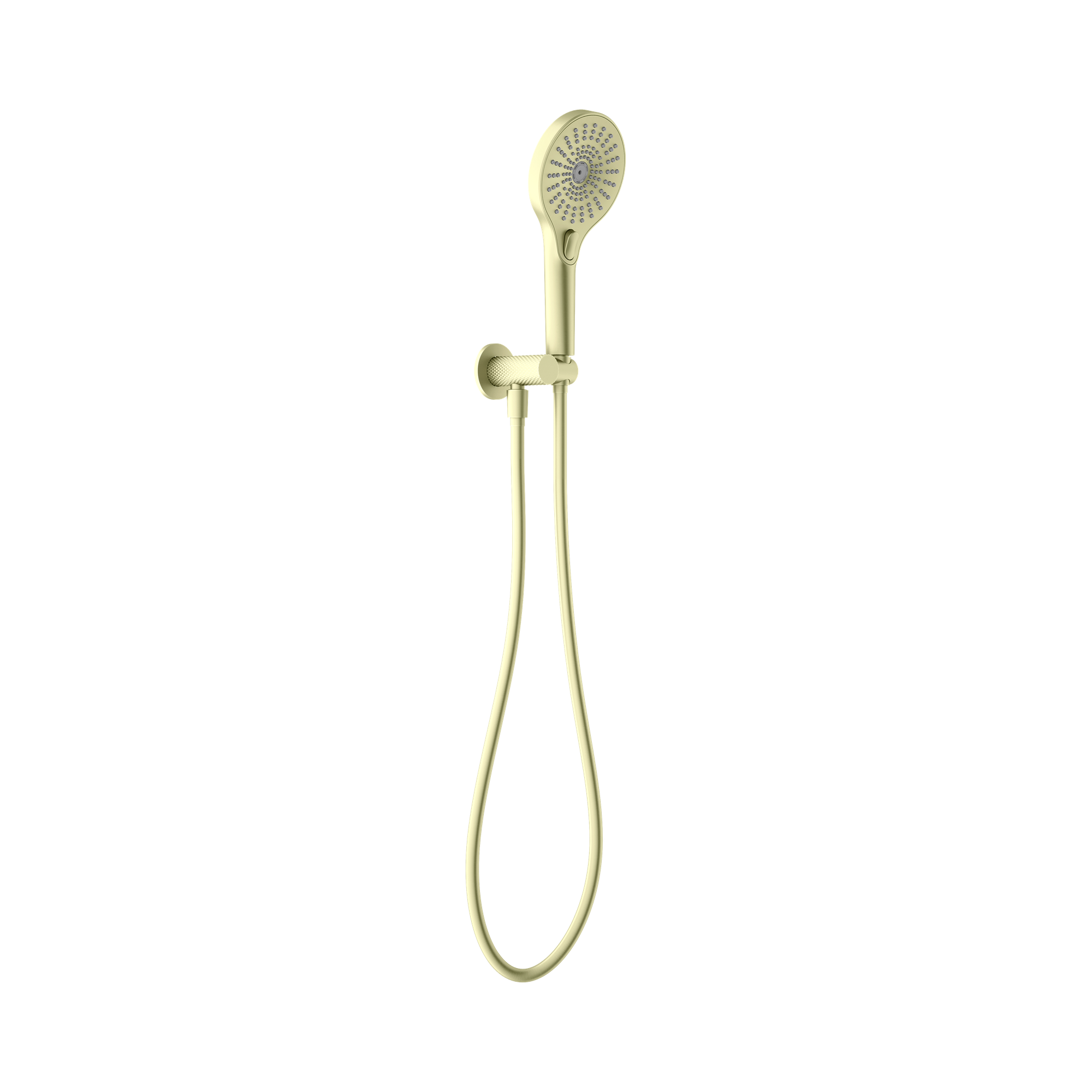 Nero Opal Shower On Bracket, Brushed Gold