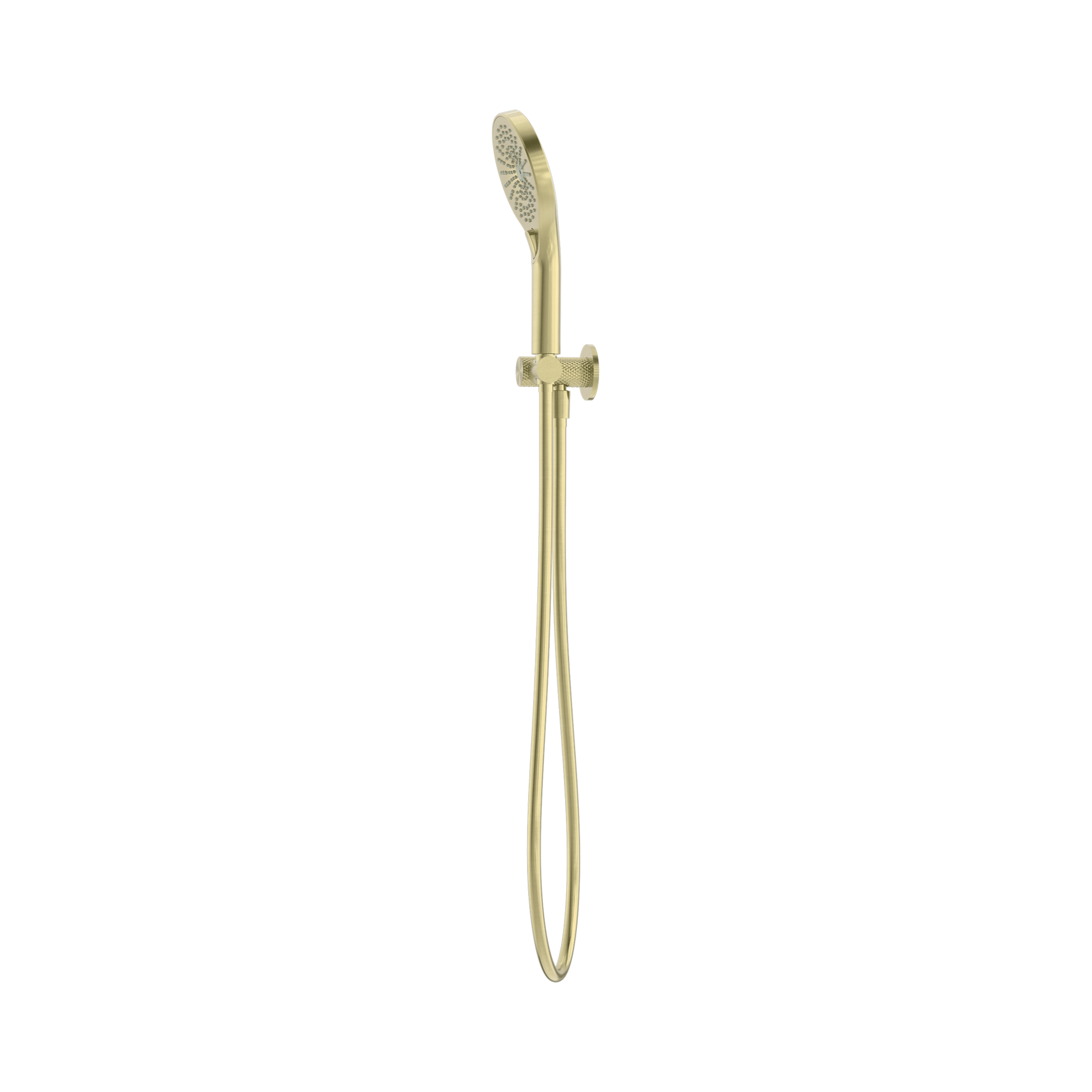 Nero Opal Shower On Bracket, Brushed Gold