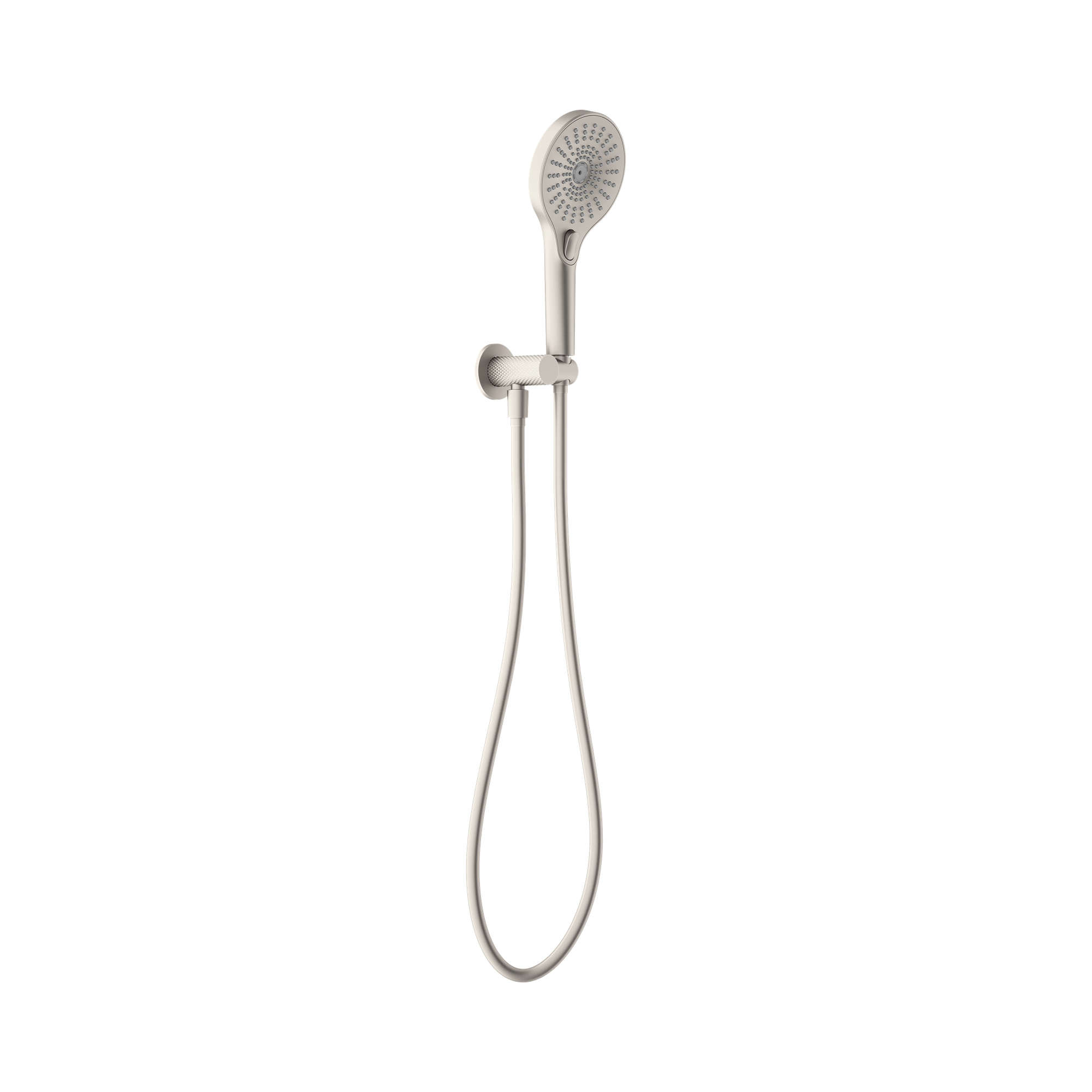 Nero Opal Shower On Bracket, Brushed Nickel