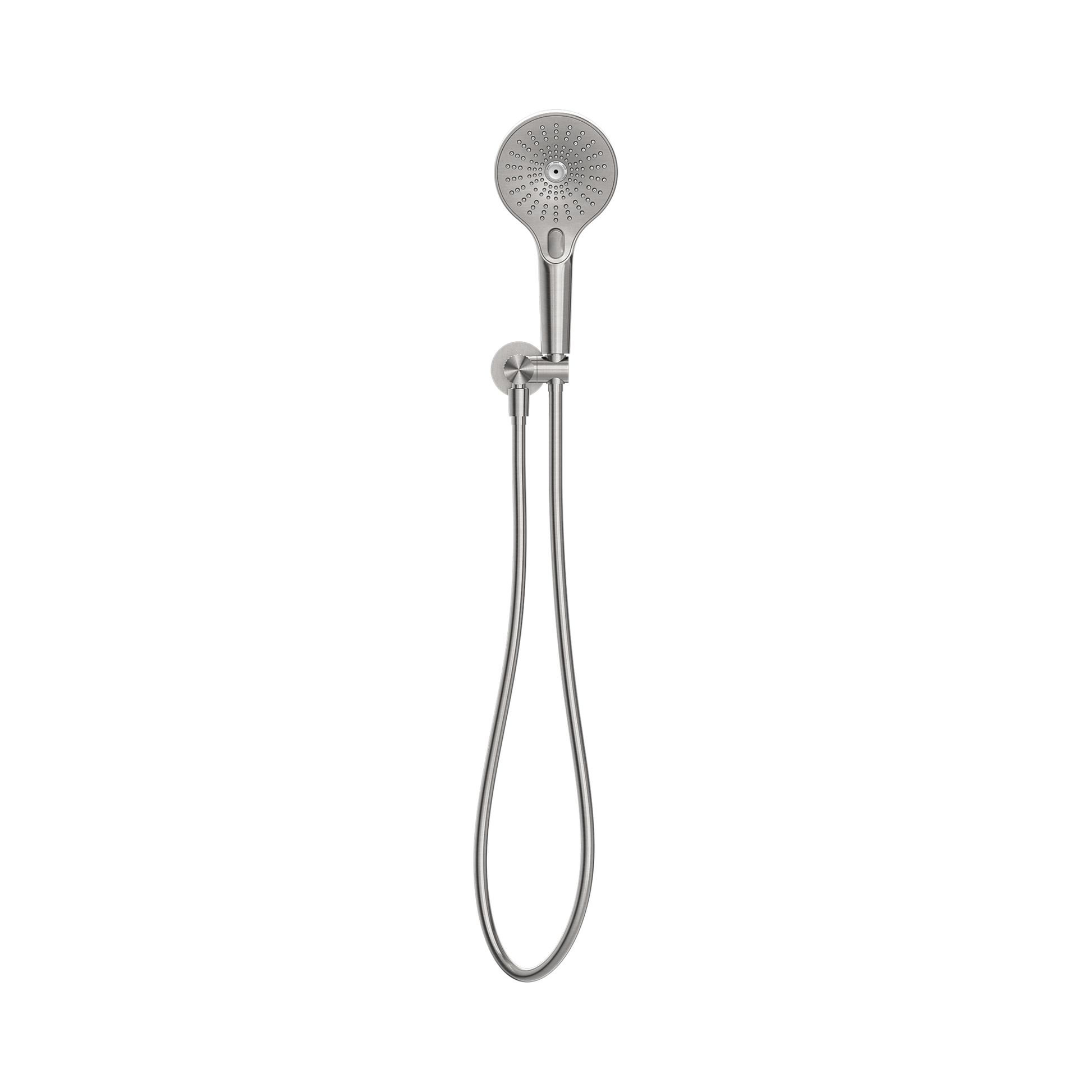 Nero Opal Shower On Bracket, Brushed Nickel