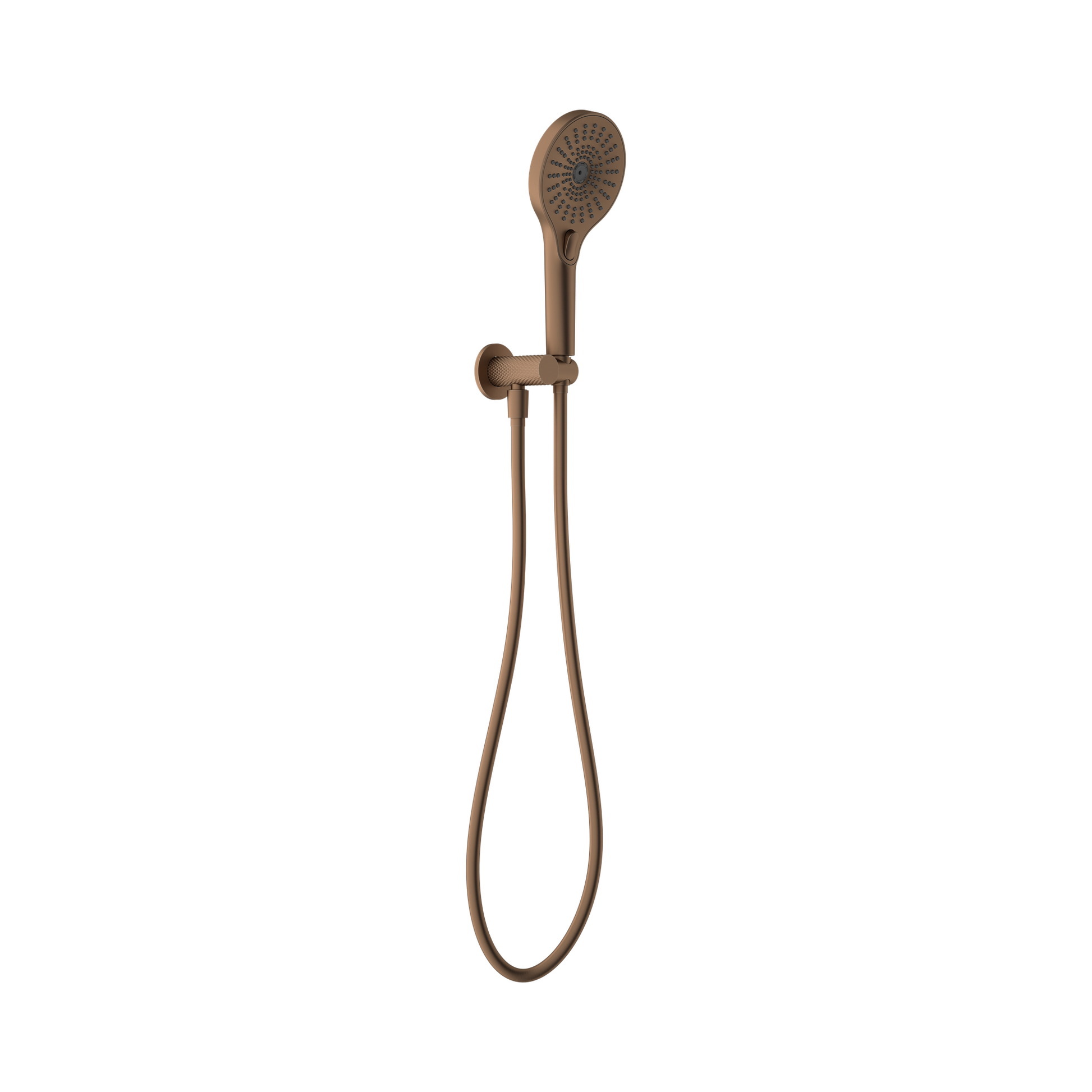 Nero Opal Shower On Bracket, Brushed Bronze