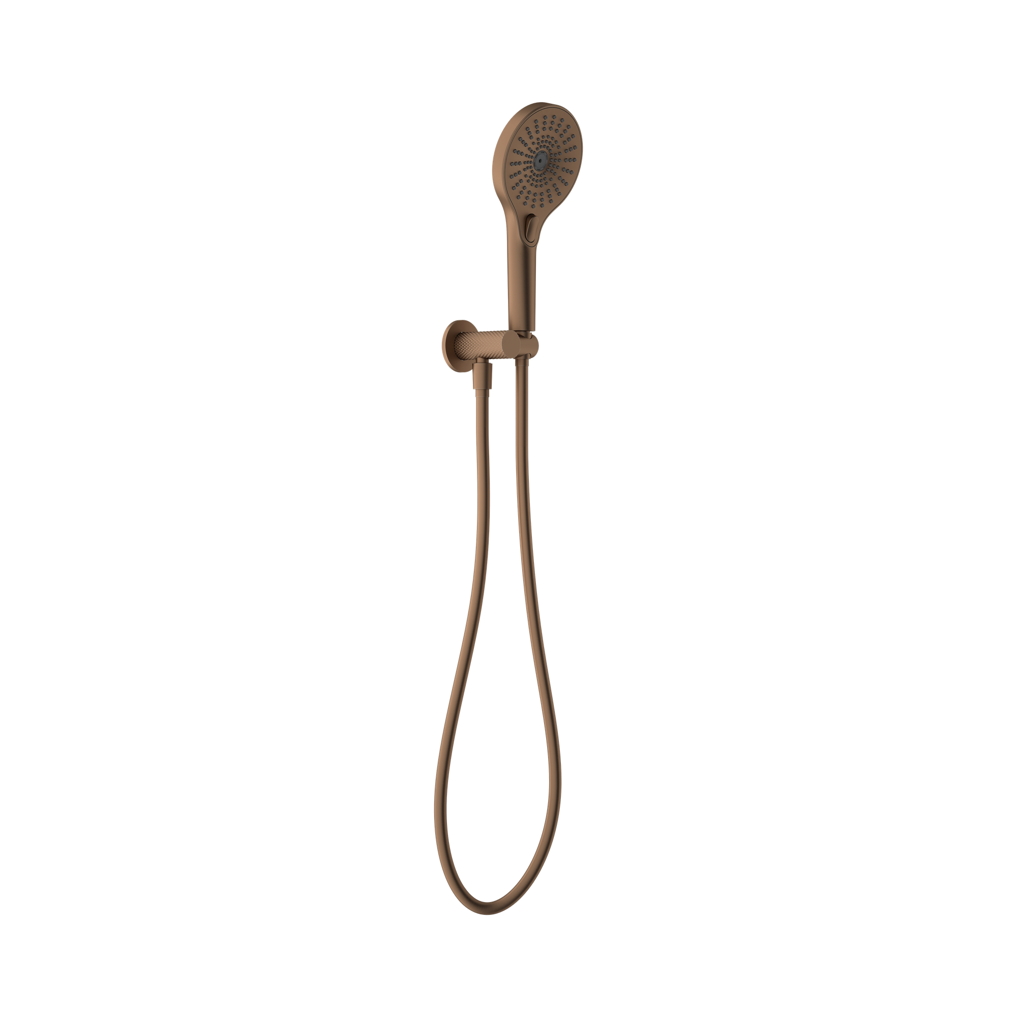 Nero Opal Shower On Bracket, Brushed Bronze