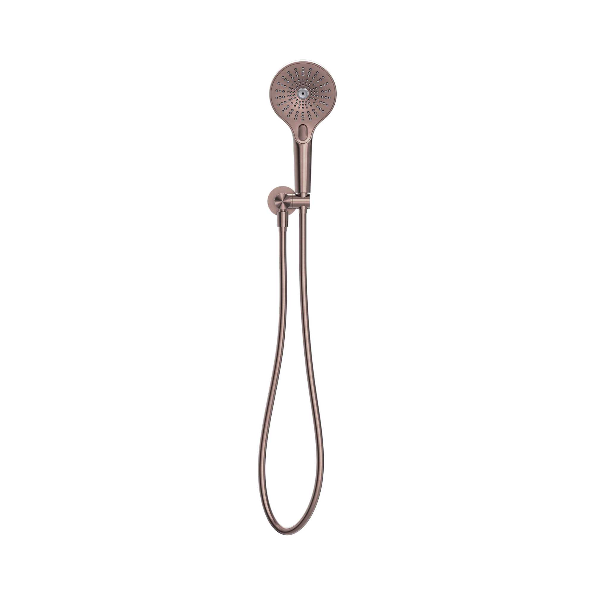 Nero Opal Shower On Bracket, Brushed Bronze