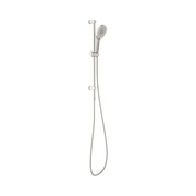 Nero Opal Shower Rail, Brushed Nickel