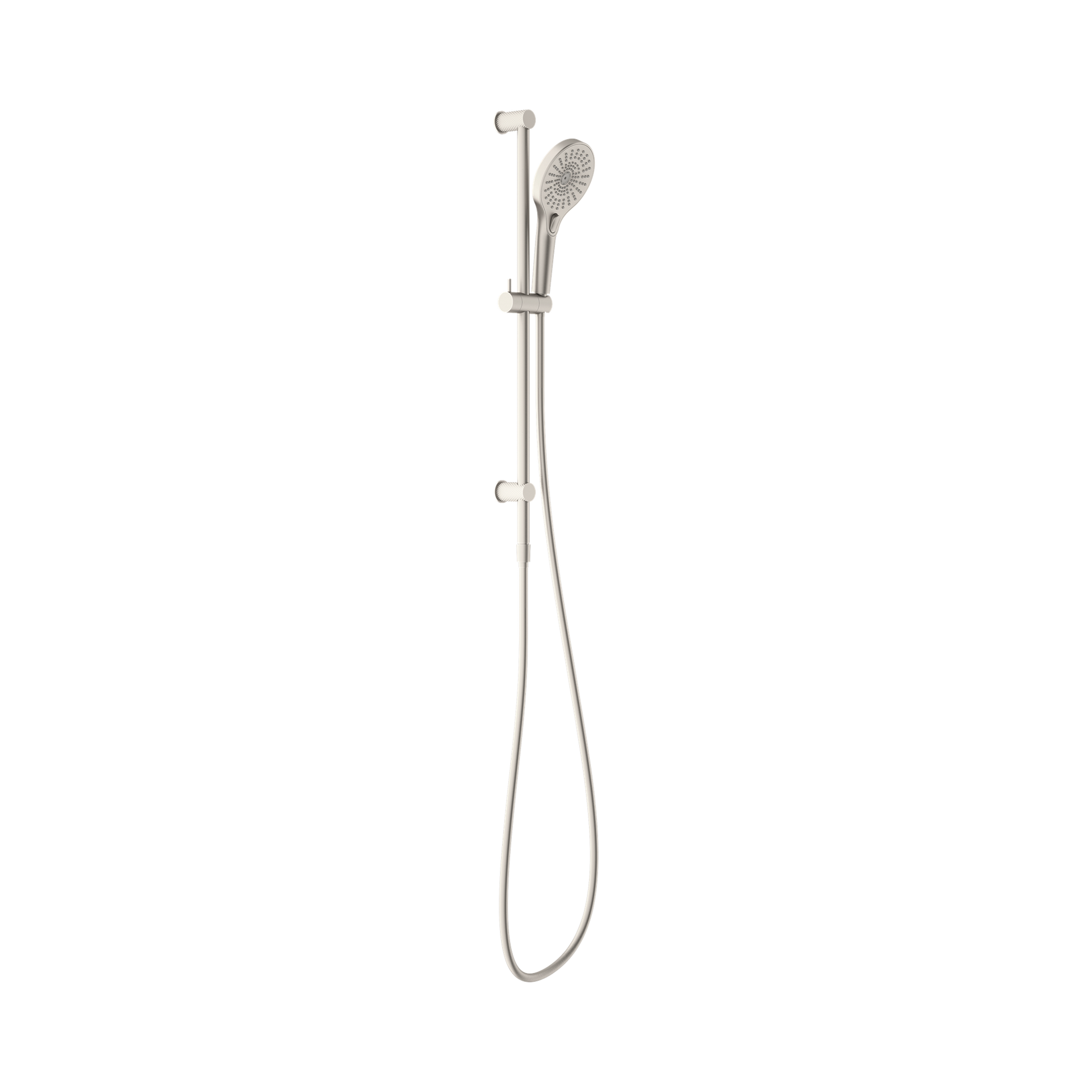 Nero Opal Shower Rail, Brushed Nickel