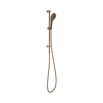 Nero Opal Shower Rail, Brushed Bronze