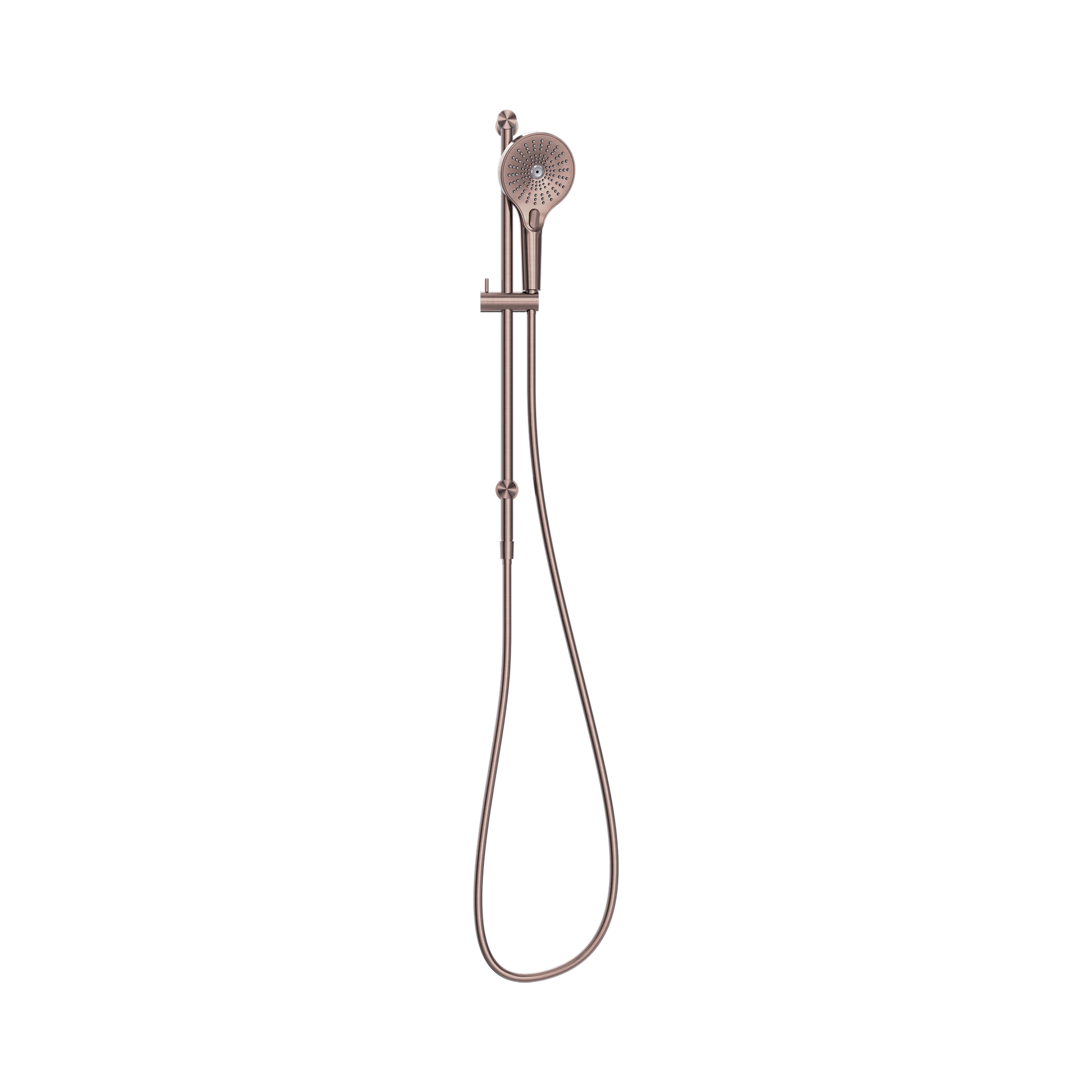 Nero Opal Shower Rail, Brushed Bronze
