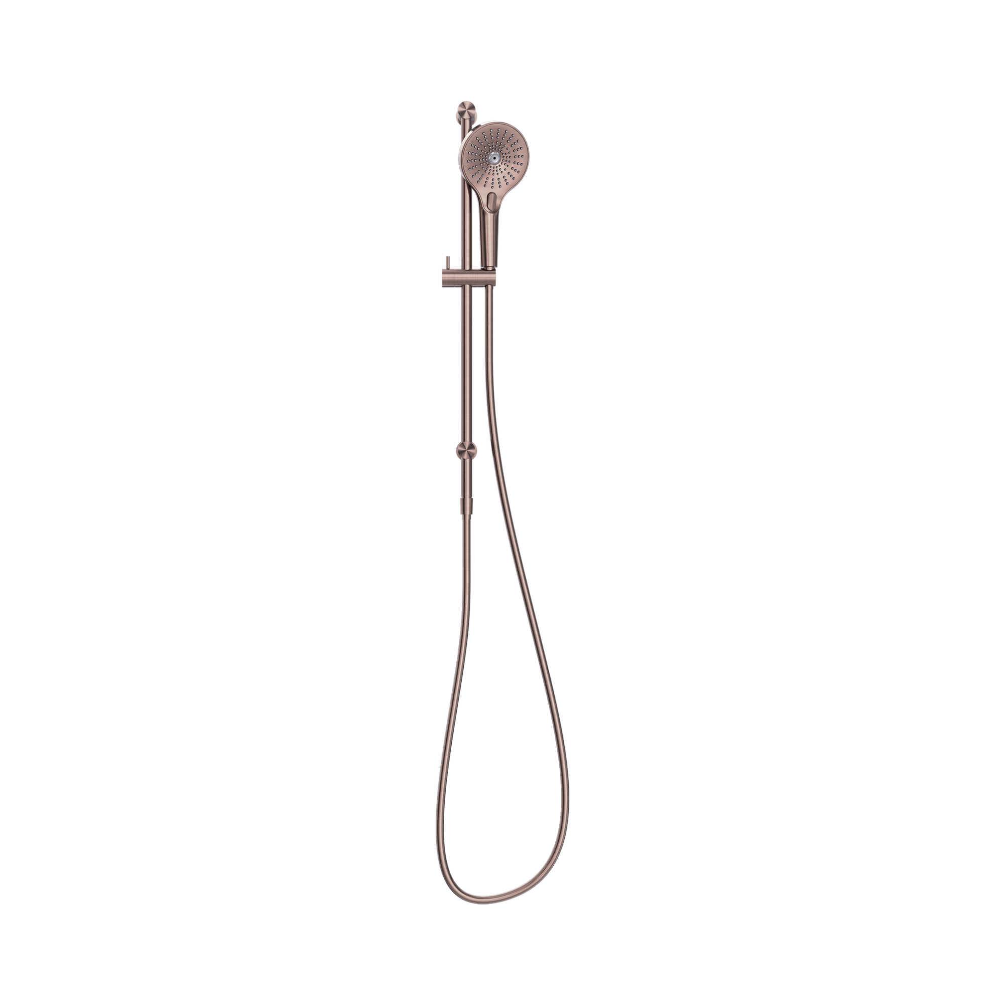 Nero Opal Shower Rail, Brushed Bronze