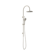 Nero Opal Twin Shower, Brushed Nickel