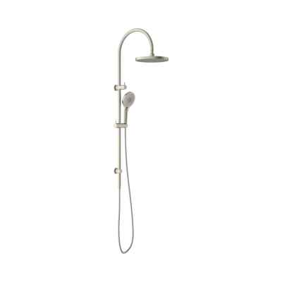 Nero Opal Twin Shower, Brushed Nickel