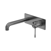Nero Opal Wall Mixer Set 160mm, Graphite