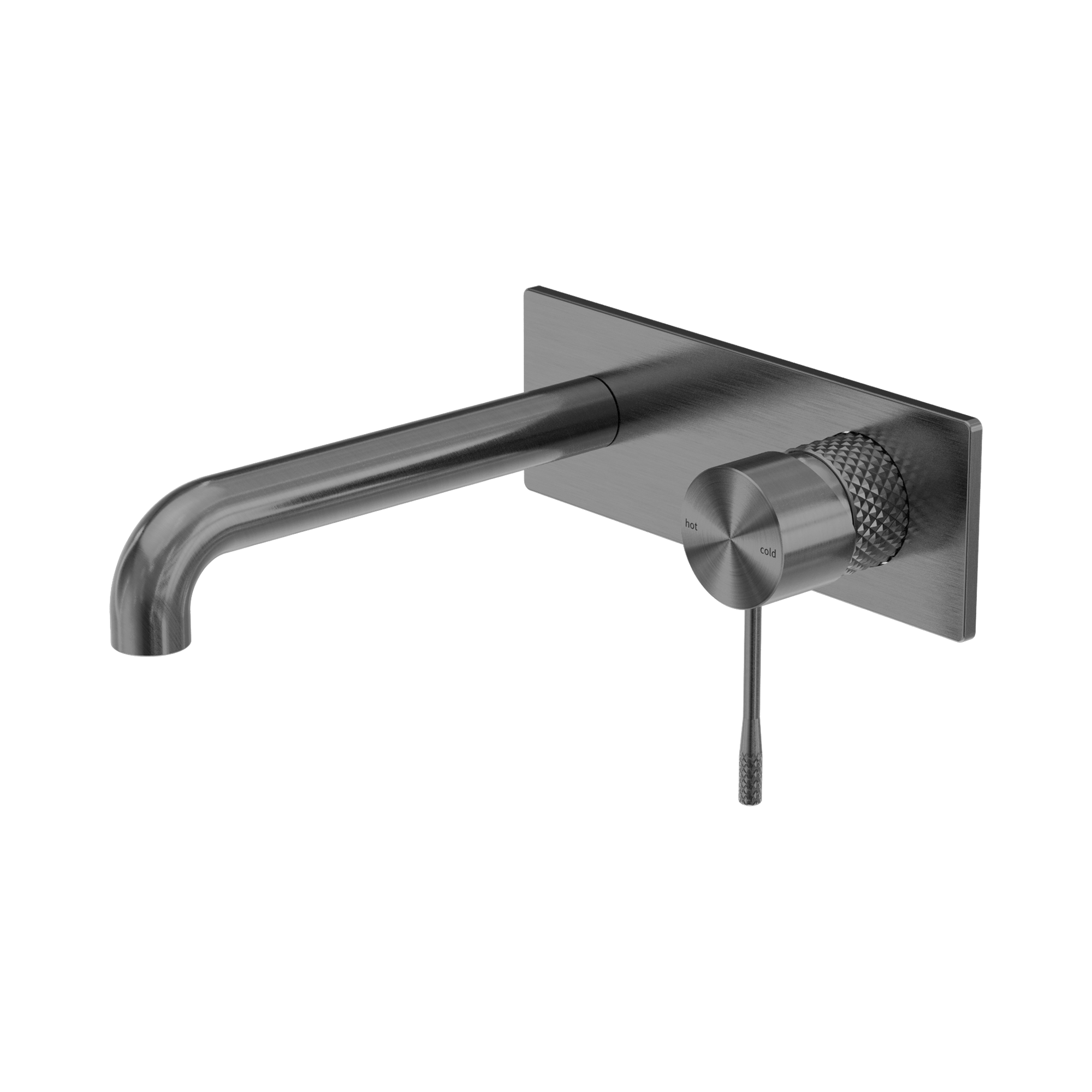 Nero Opal Wall Mixer Set 260mm, Graphite