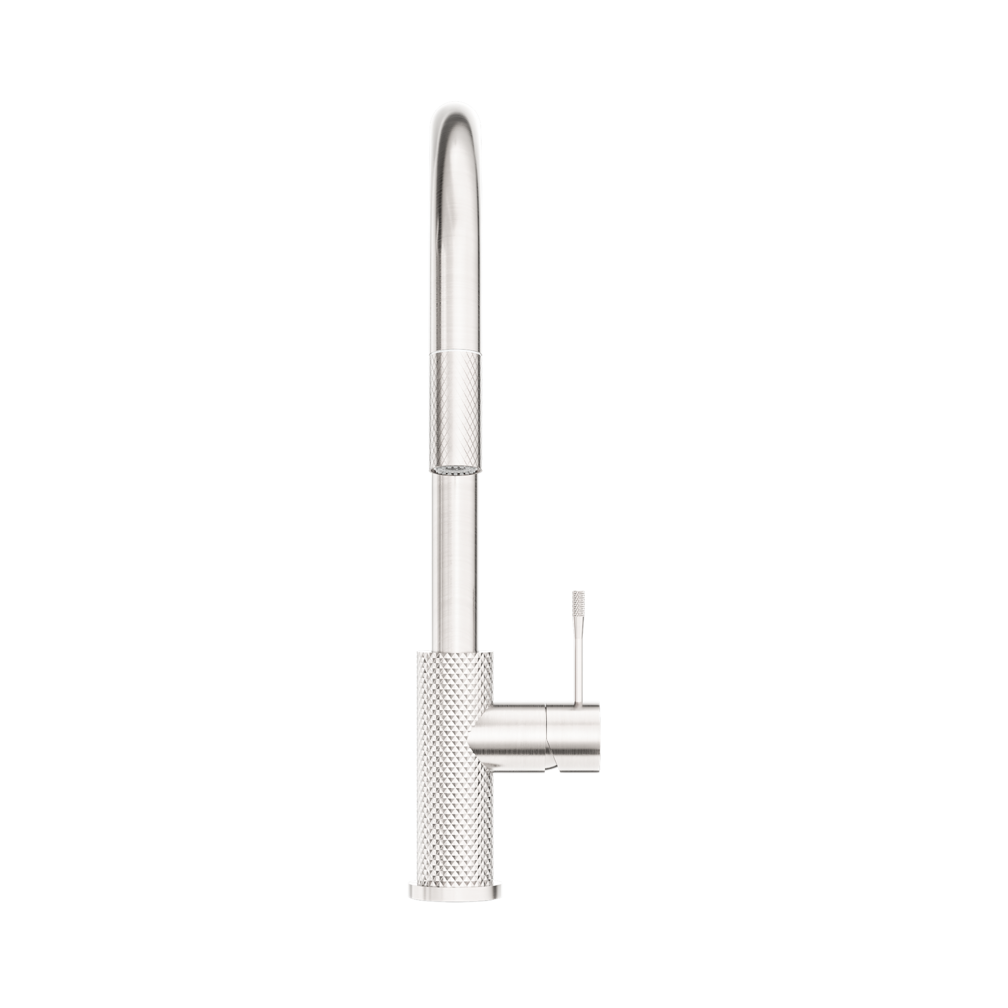 Nero Opal Pull Out Sink Mixer With Vegie Spray Function, Brushed Nickel