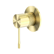 Nero Opal Wall/Shower Mixer 80mm Plate, Brushed Gold