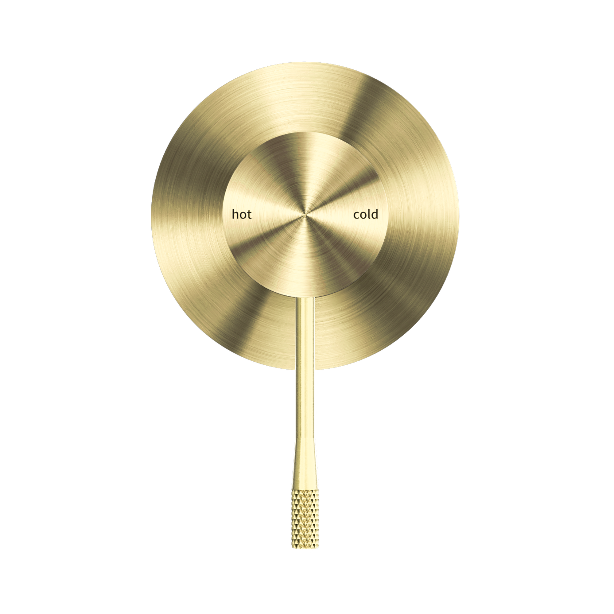 Nero Opal Wall/Shower Mixer 80mm Plate, Brushed Gold