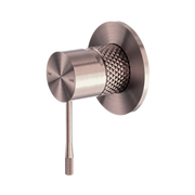 Nero Opal Wall/Shower Mixer 80mm Plate, Brushed Bronze