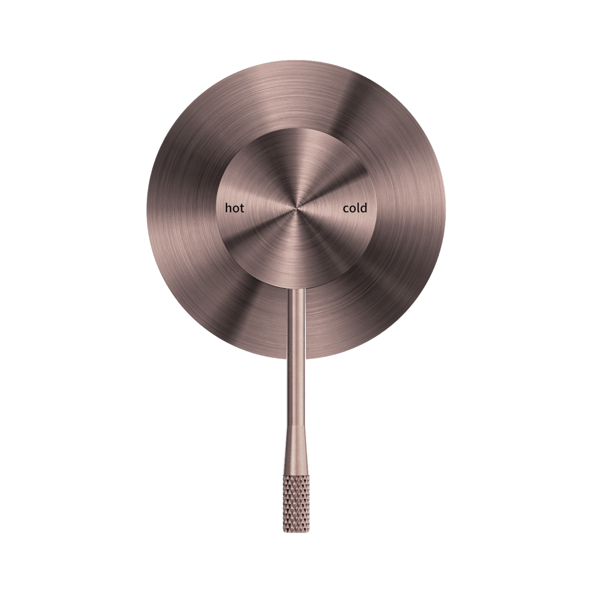 Nero Opal Wall/Shower Mixer 80mm Plate, Brushed Bronze