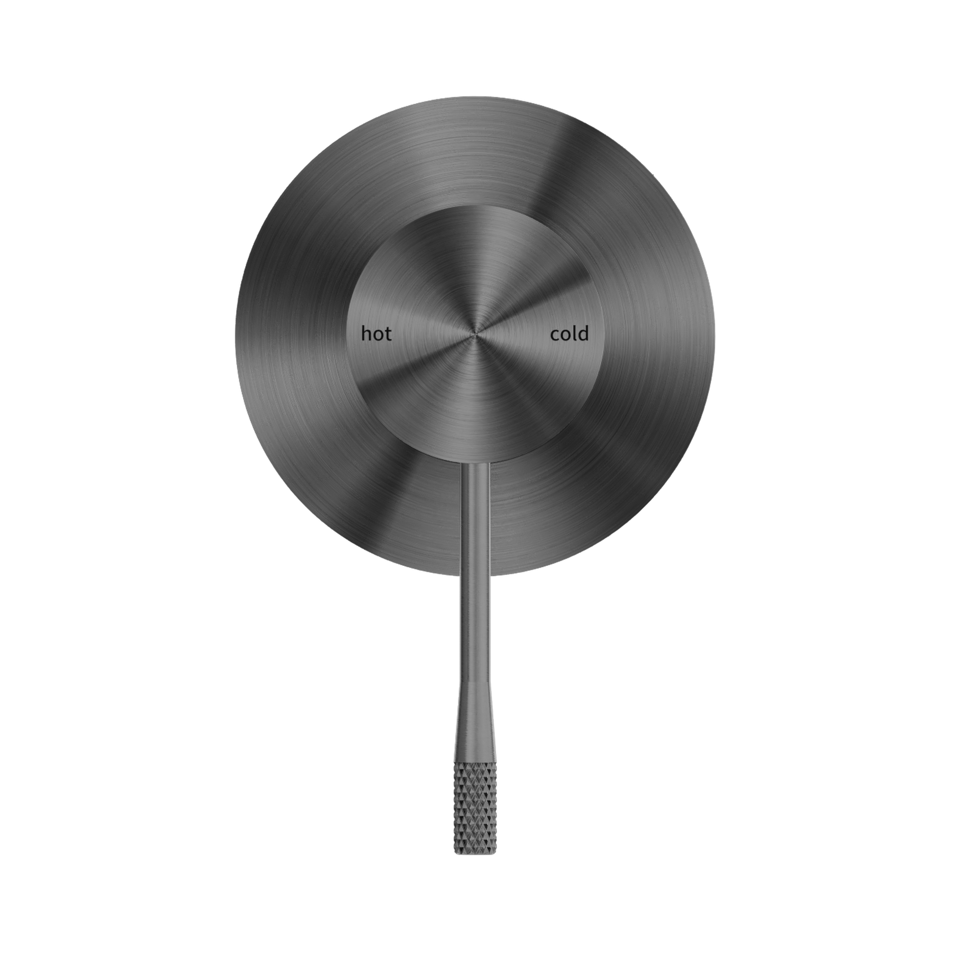 Nero Opal Wall/Shower Mixer 80mm Plate, Graphite