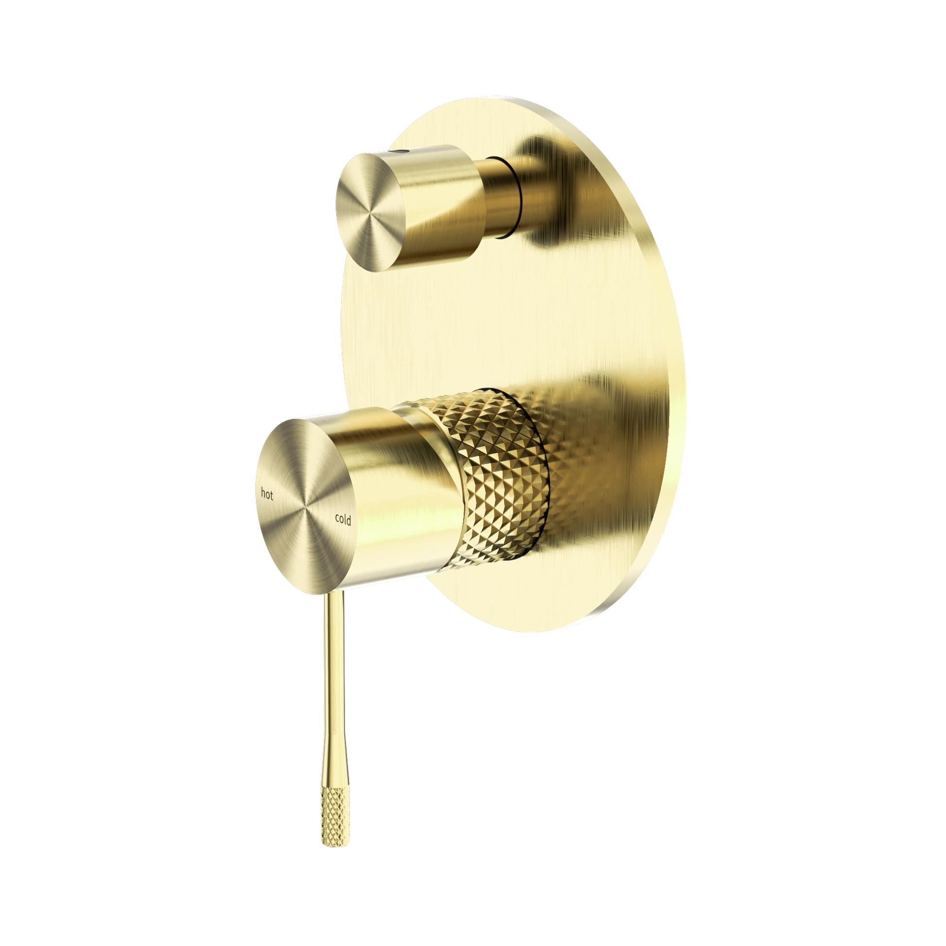 Nero Opal Diverter Mixer, Brushed Gold