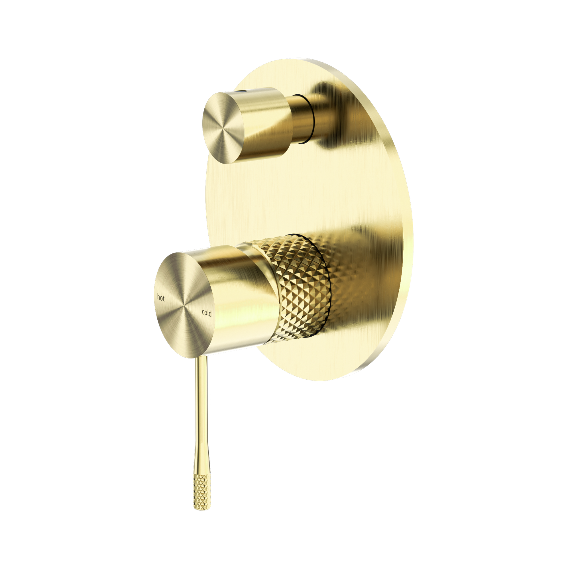 Nero Opal Diverter Mixer, Brushed Gold