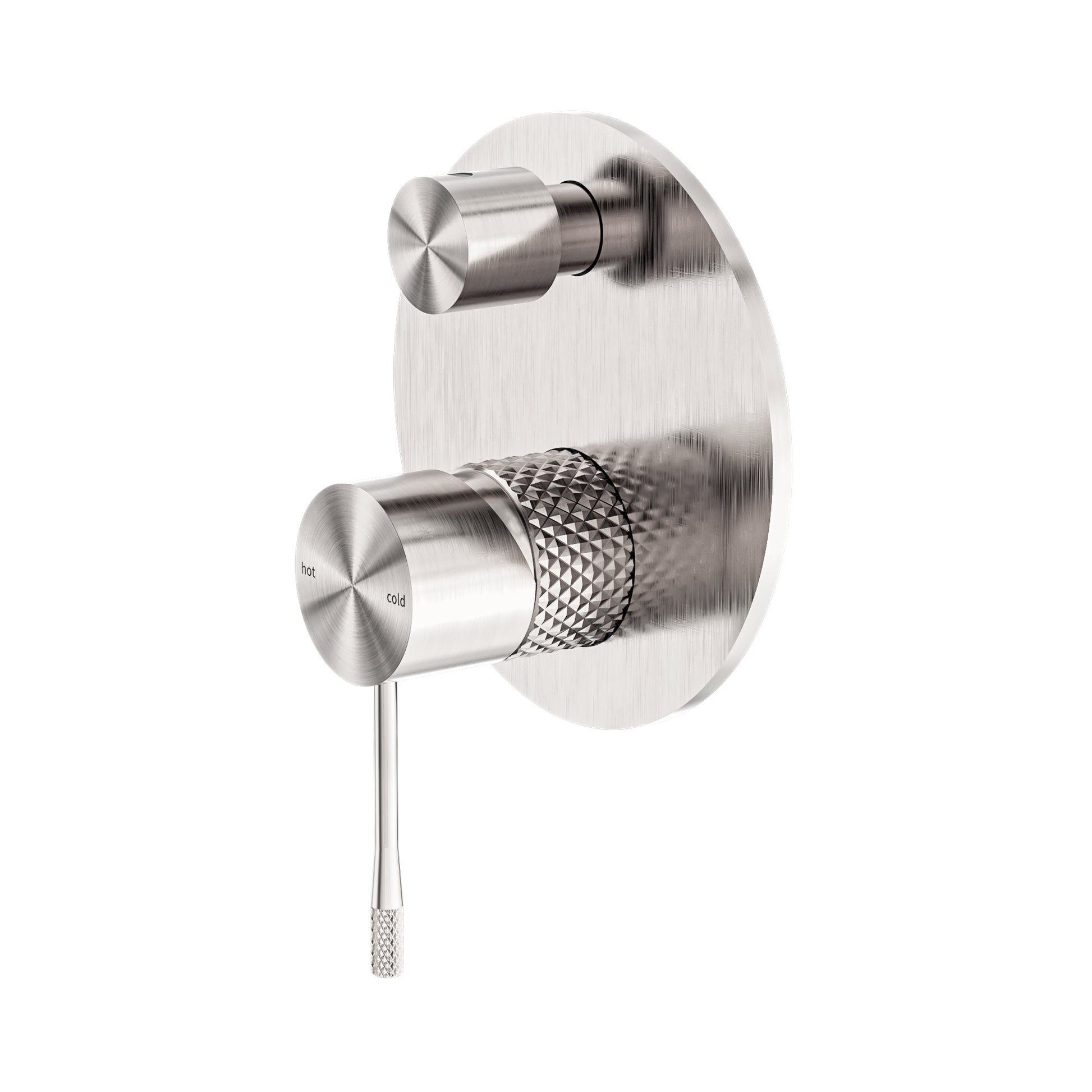 Nero Opal Diverter Mixer, Brushed Nickel