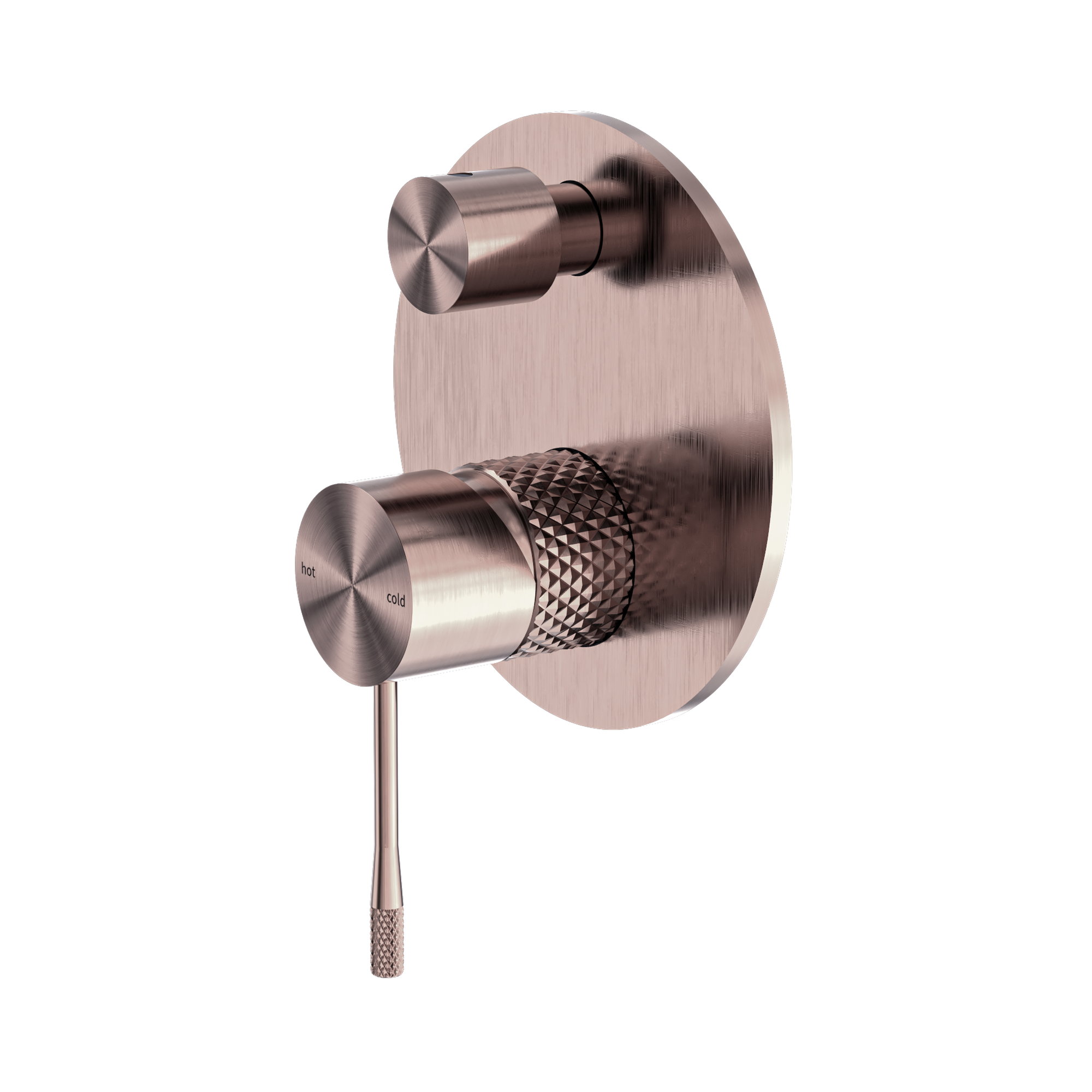 Nero Opal Diverter Mixer, Brushed Bronze